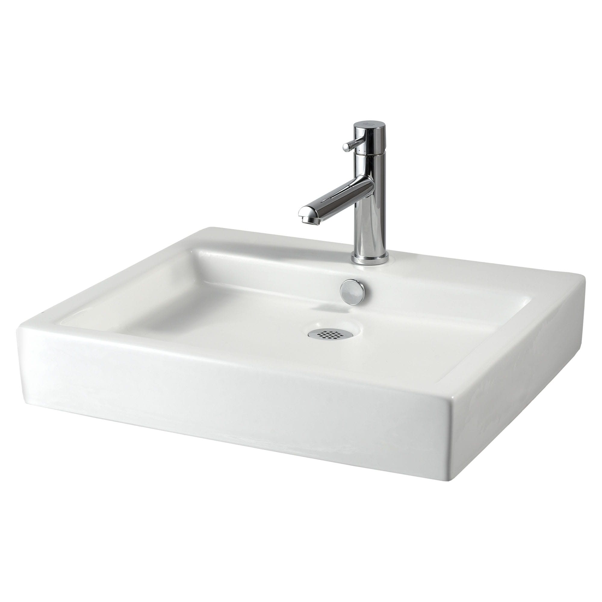 Studio® 22 x 18-1/2-Inch Above Counter Sink With Center Hole Only