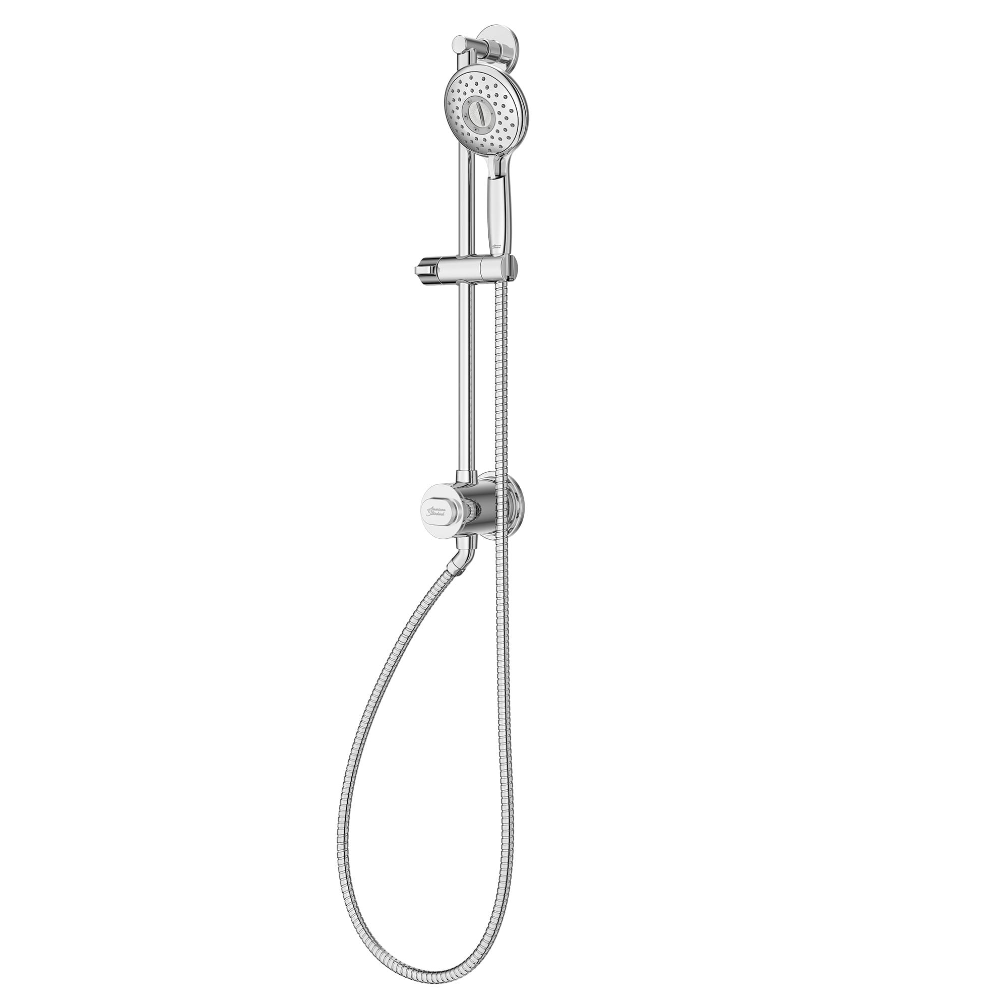 Retail $242 Hvy Duty Qualit American Standard Modern Hand Shower With Rail Sugg 