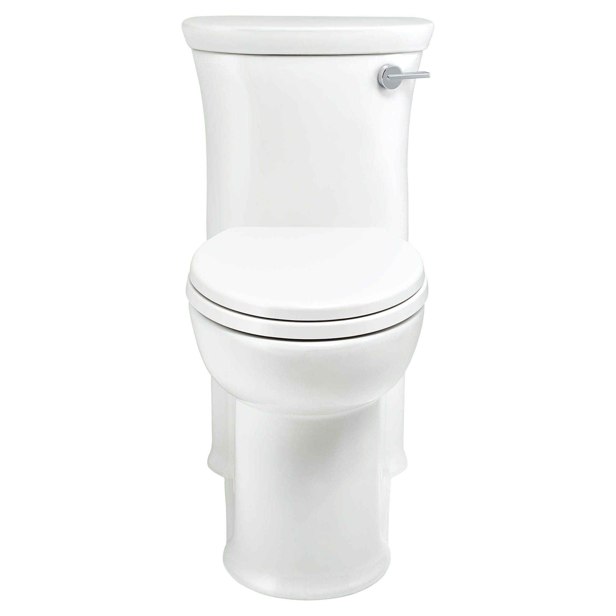 Tropic One Piece 1 28 Gpf 4 8 Lpf Chair Height Right Hand Trip Lever Elongated Toilet With Seat