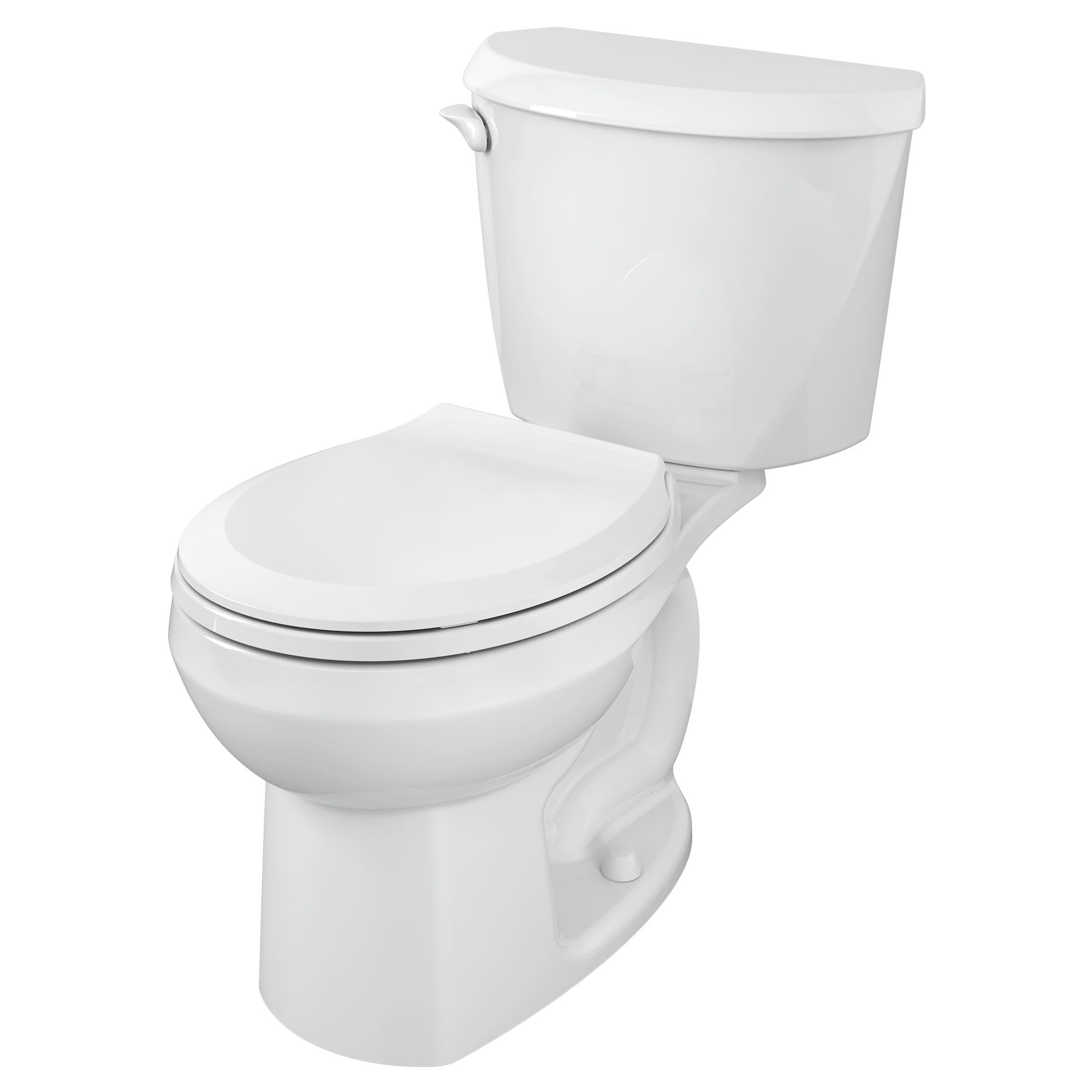 Colony® Two-Piece 1.6 gpf/6.0 Lpf Standard Height Round Front Toilet ...