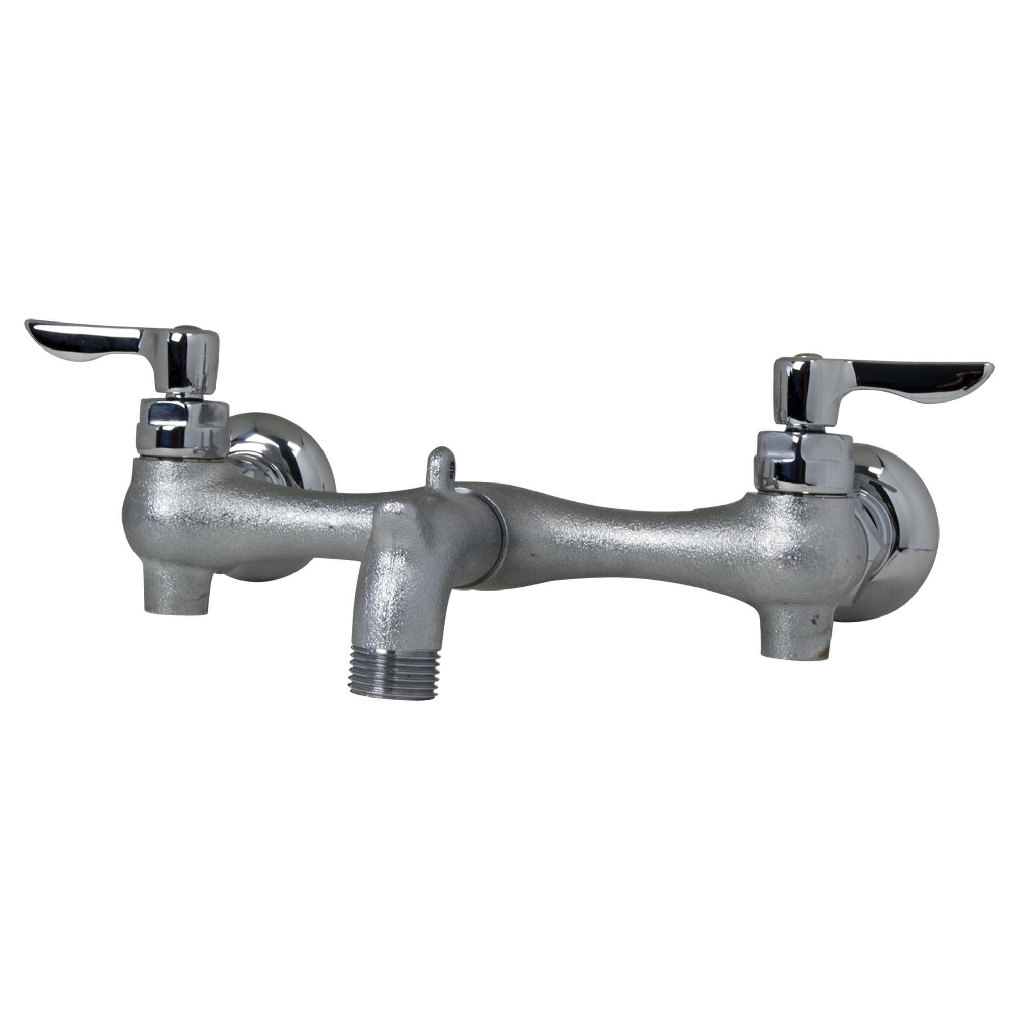 AMERICAN STANDARD 8350235.004 Rigid Utility Sink Faucet Rough Chrome 2 Holes, 