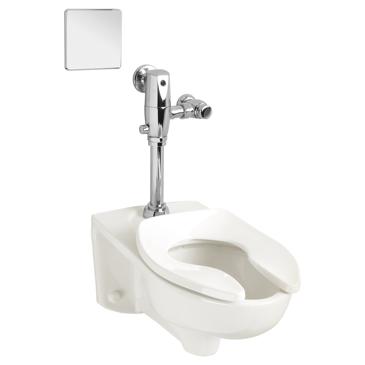 White Wall Hung 1.1 to 1.6 gpf Toilet Bowl Elongated ADA Compliant 