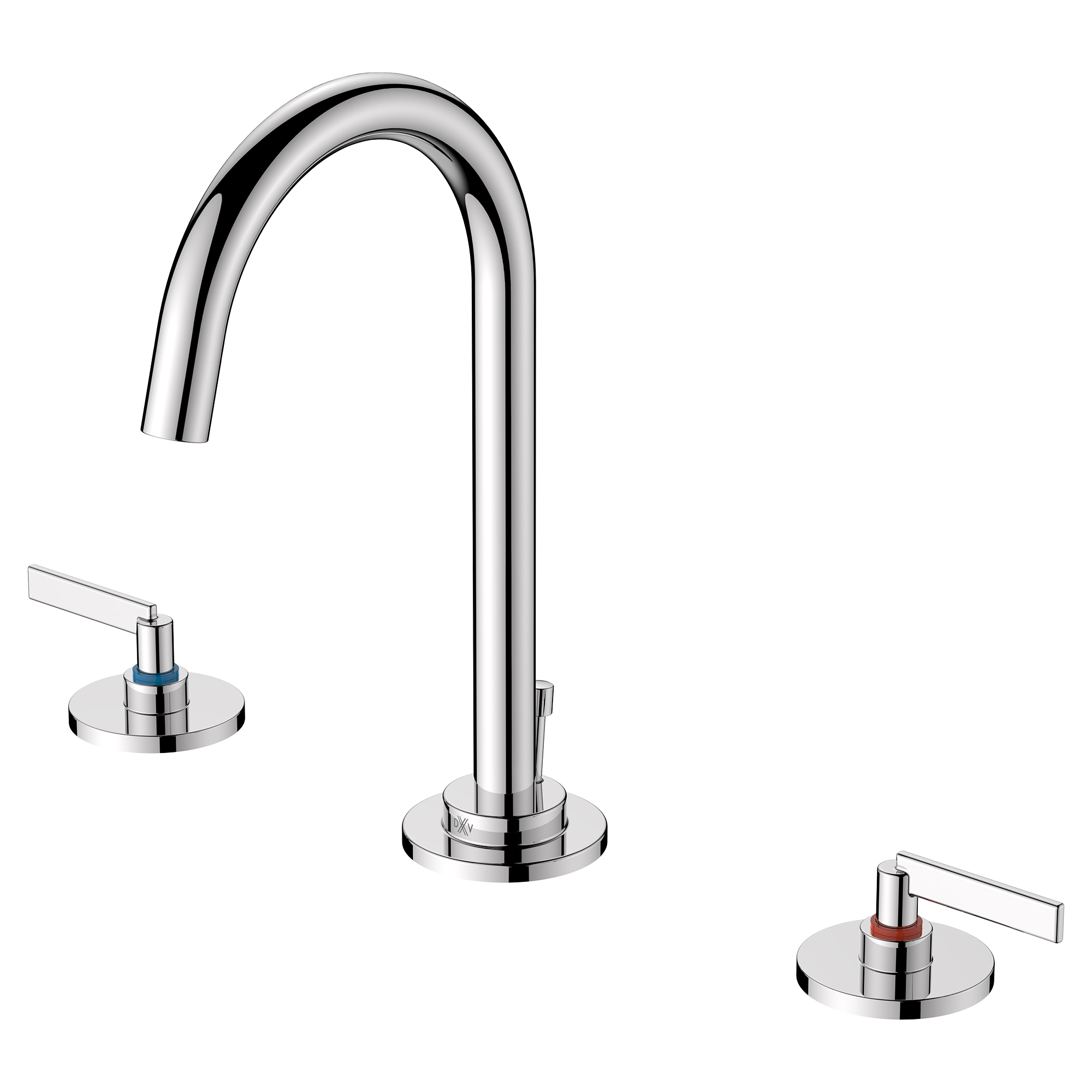Percy® 2 Handle Widespread Bathroom Faucet with Indicator Markings and Percy® 2 Handle Widespread Bathroom Faucet with Indicator Markings and