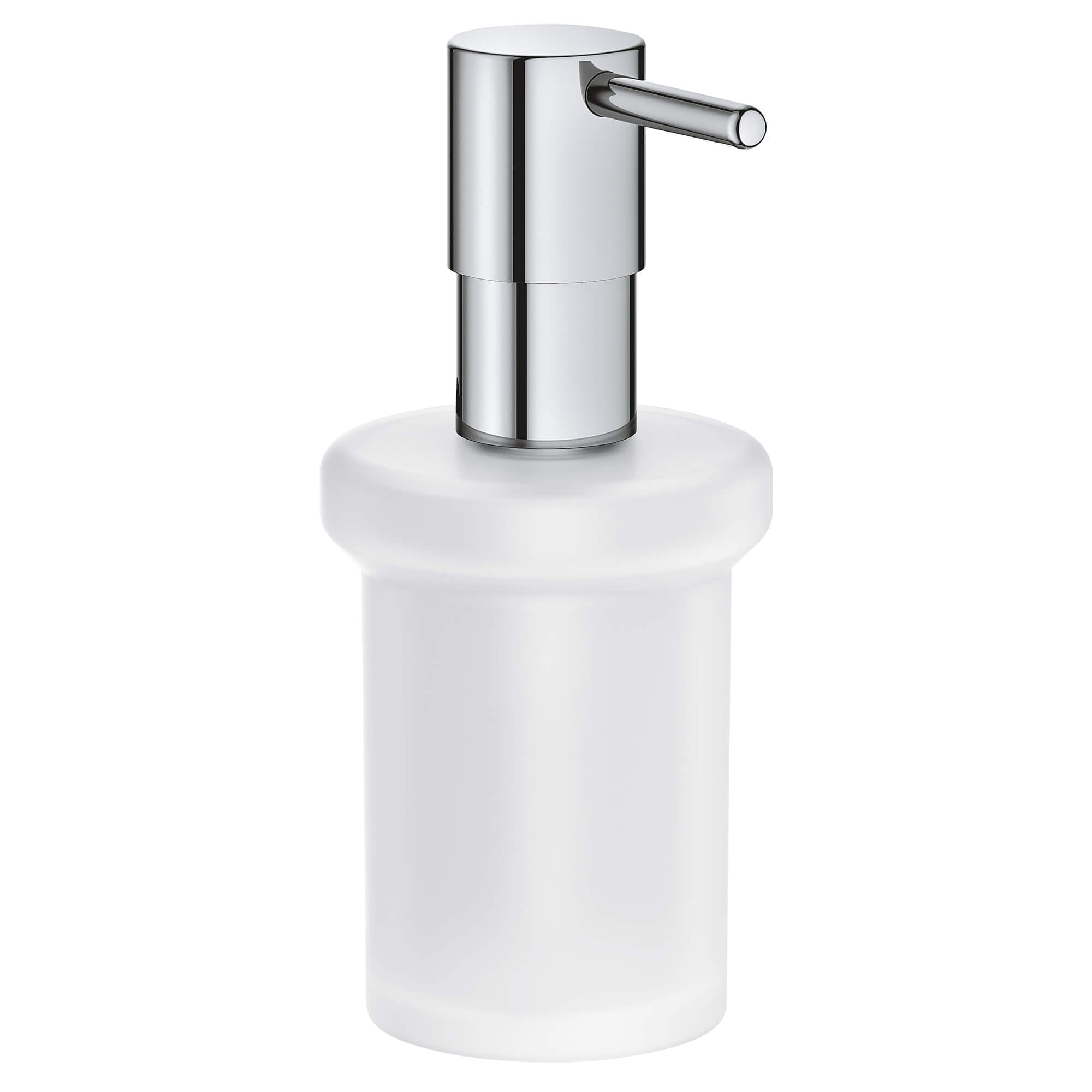 GROHE 40756001 Essentials Cube Soap Dispenser Silver 