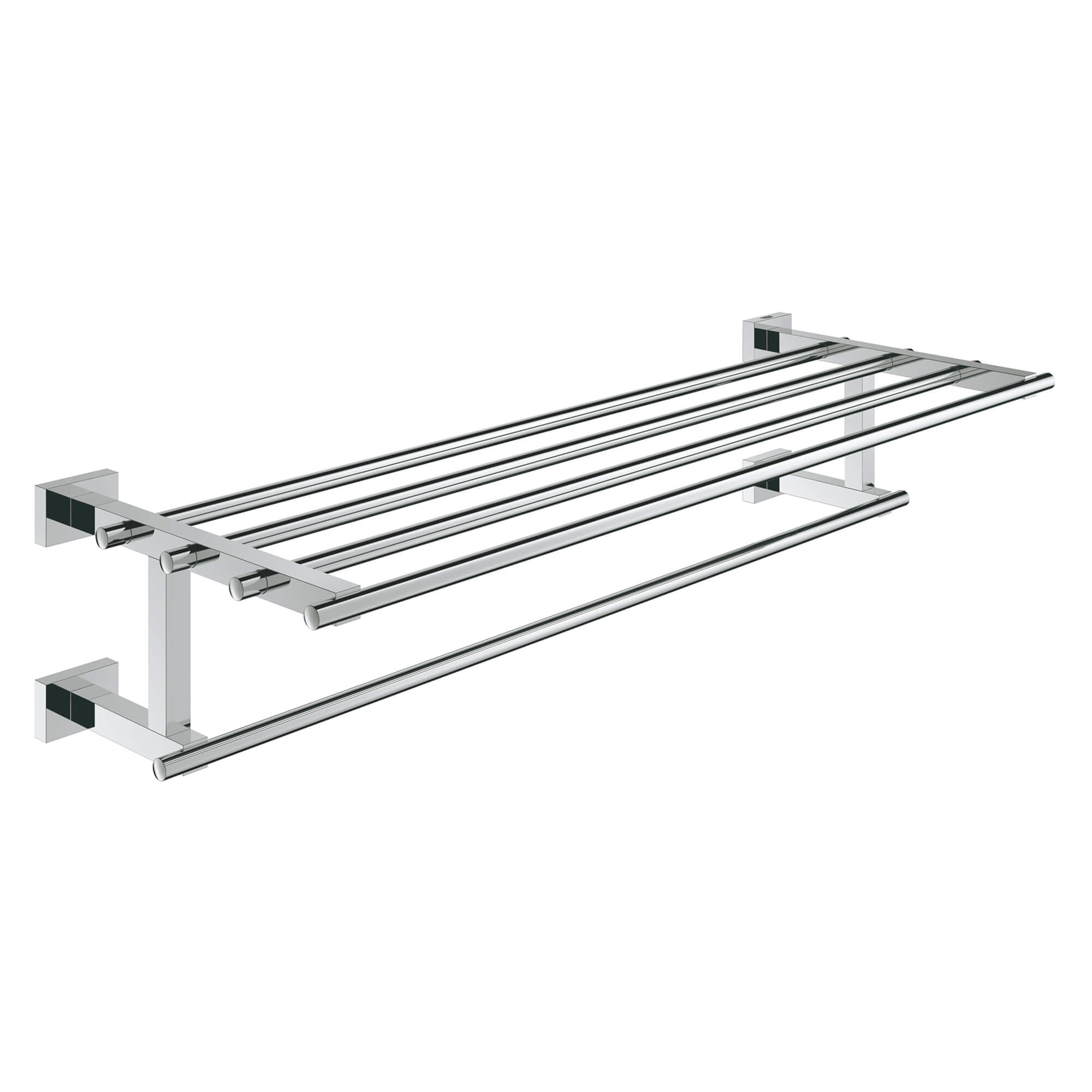 GROHE Towel Rack Essentials Authentic with 5 Towel Bars in StarLight Chrome 8a1