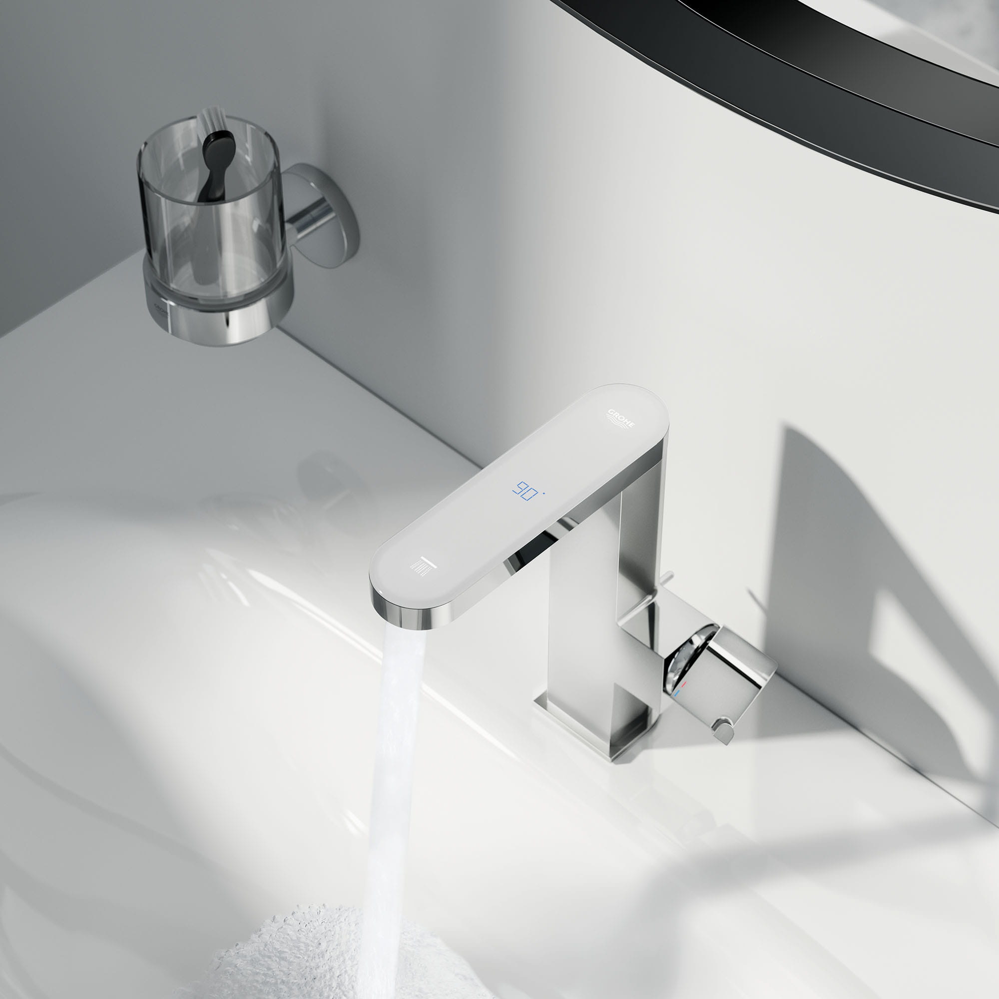 Single Hole Single Handle M Size Bathroom Faucet 1 2 Gpm
