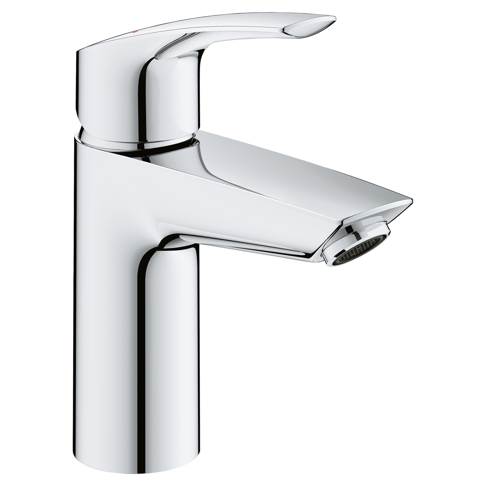 GROHE Eurosmart New Single Hole Single-Handle Low-Arc Bathroom Faucet 