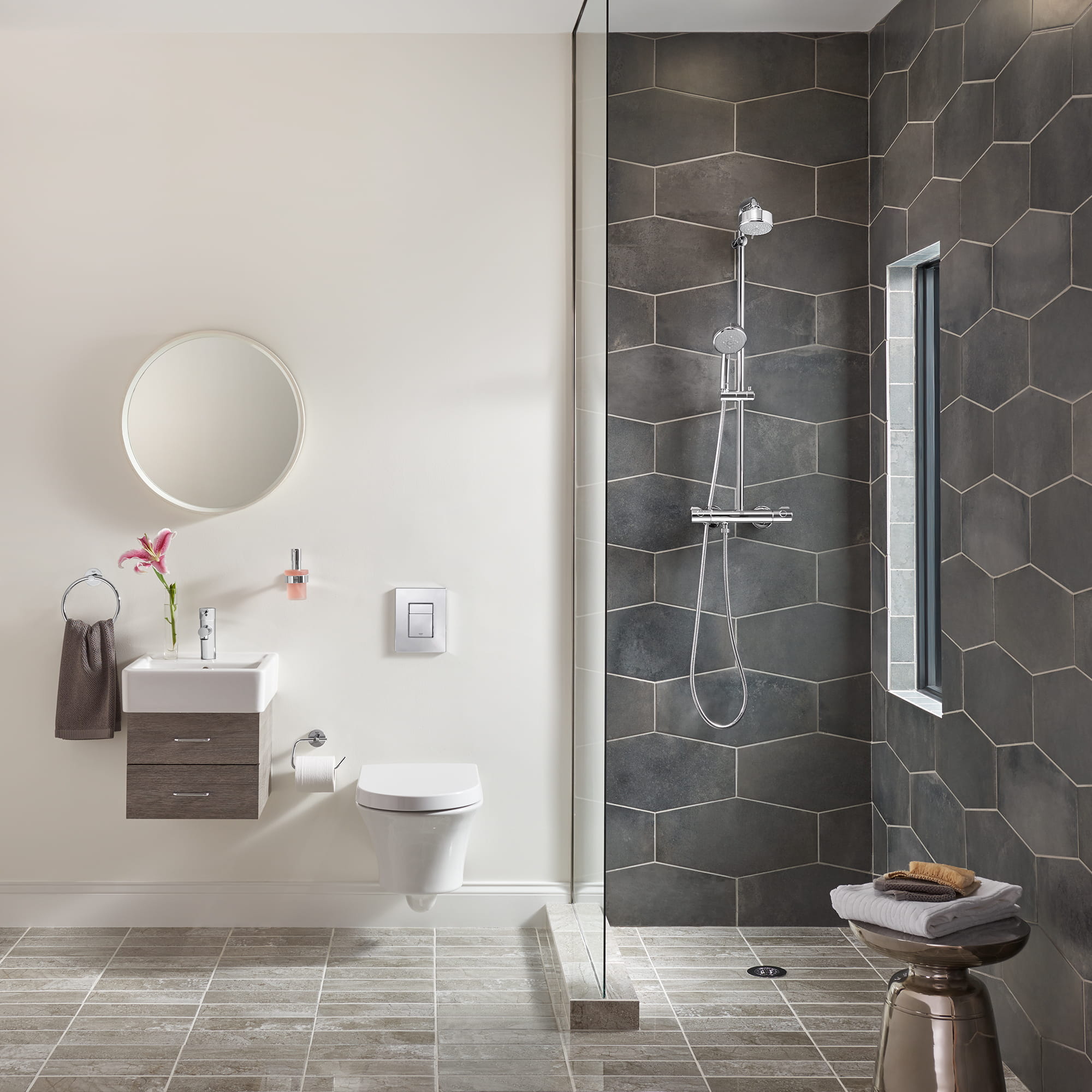 Details about   GROHE 3427000A Concetto S-Size Single-Handle Single-Hole Bathroom Faucet Chrome 