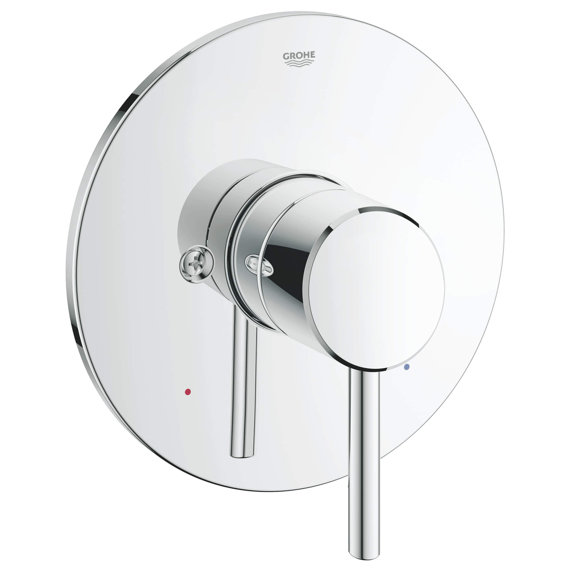 Grohe 35 009001 Concetto Pressure Balance Tub/Shower Trim with Lever Handle