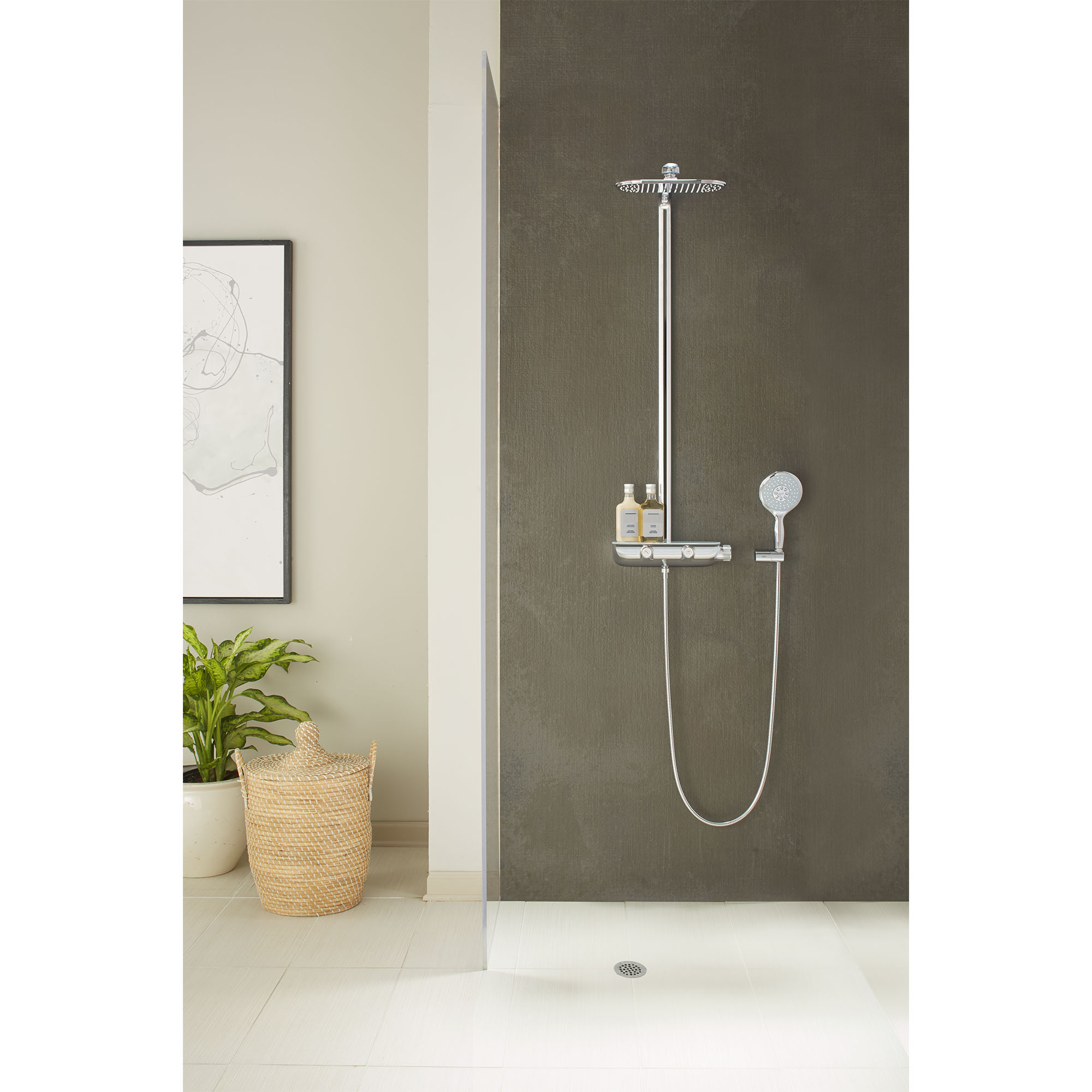 buis blad roekeloos Thermostatic Shower System
