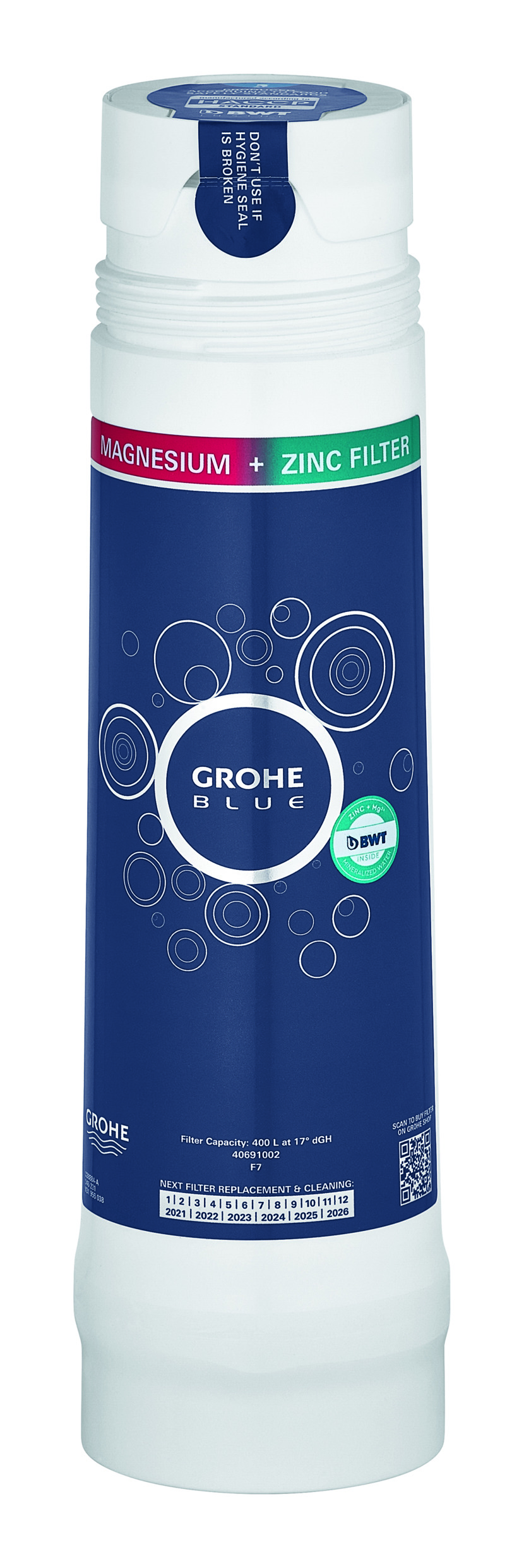 GROHE Blue® + Zinc Filter