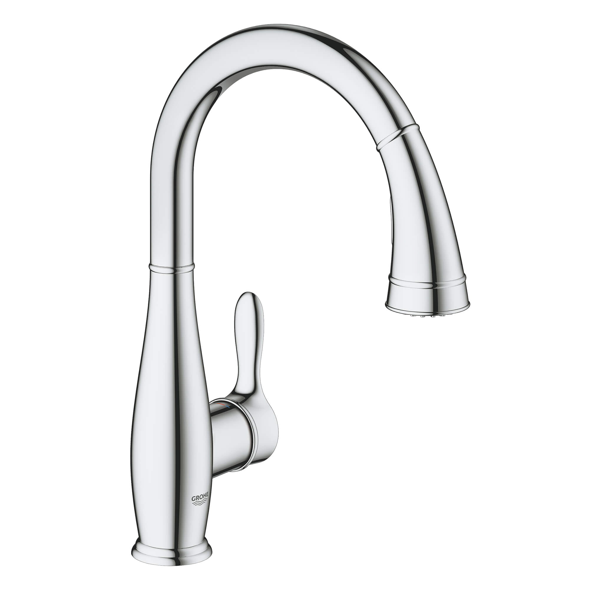 Single Handle Pull Down Kitchen Faucet Dual Spray 175 Gpm