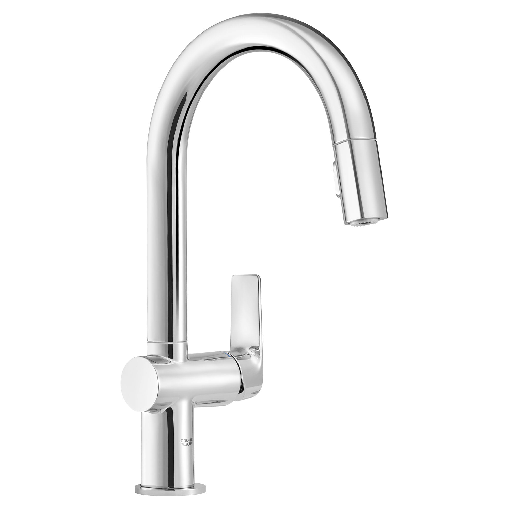 Single Handle Pull Down Kitchen Faucet Dual Spray 175 Gpm