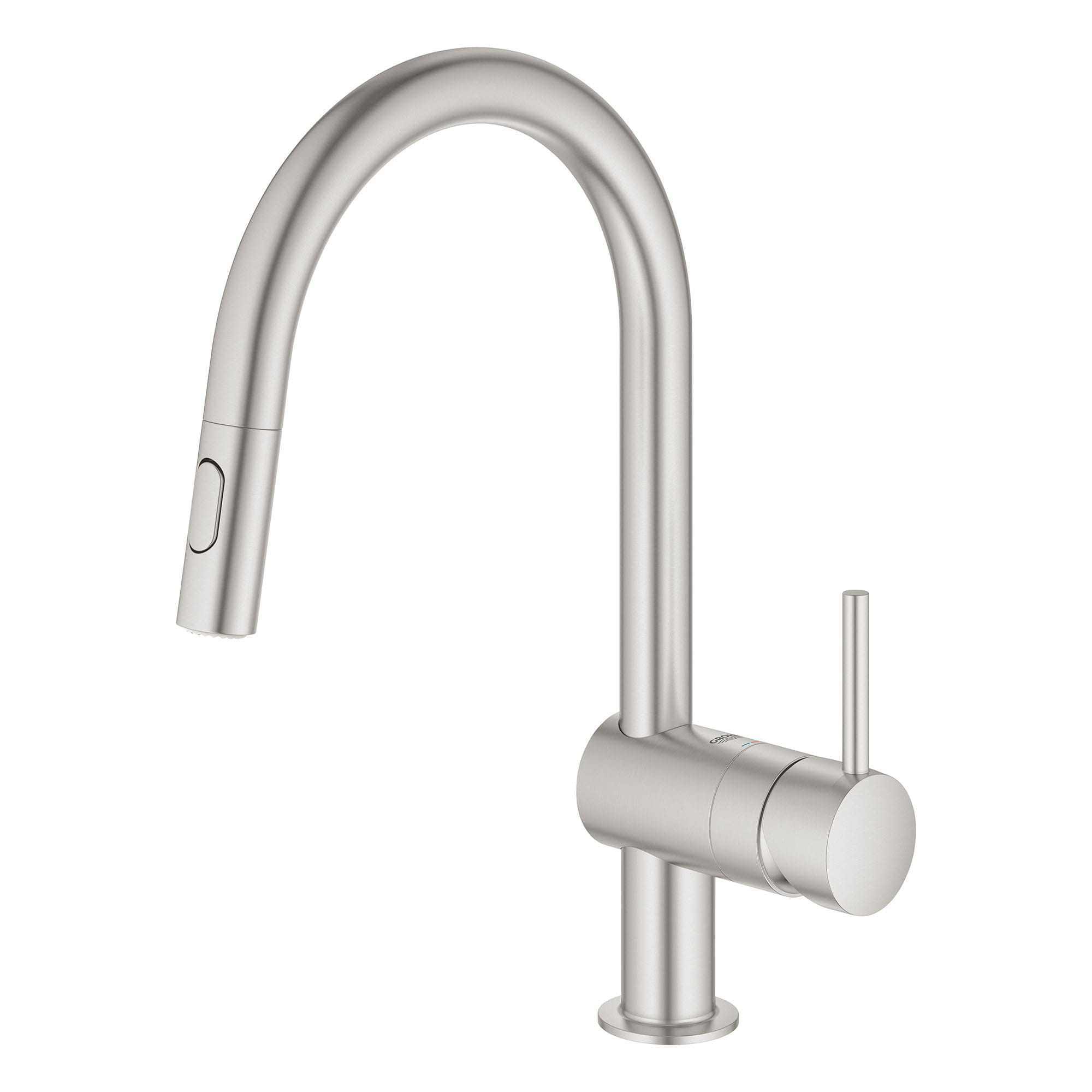 bekennen vervormen hoogte Minta Single-Handle Pull-Down Kitchen Faucet Dual Spray 1.75 GPM