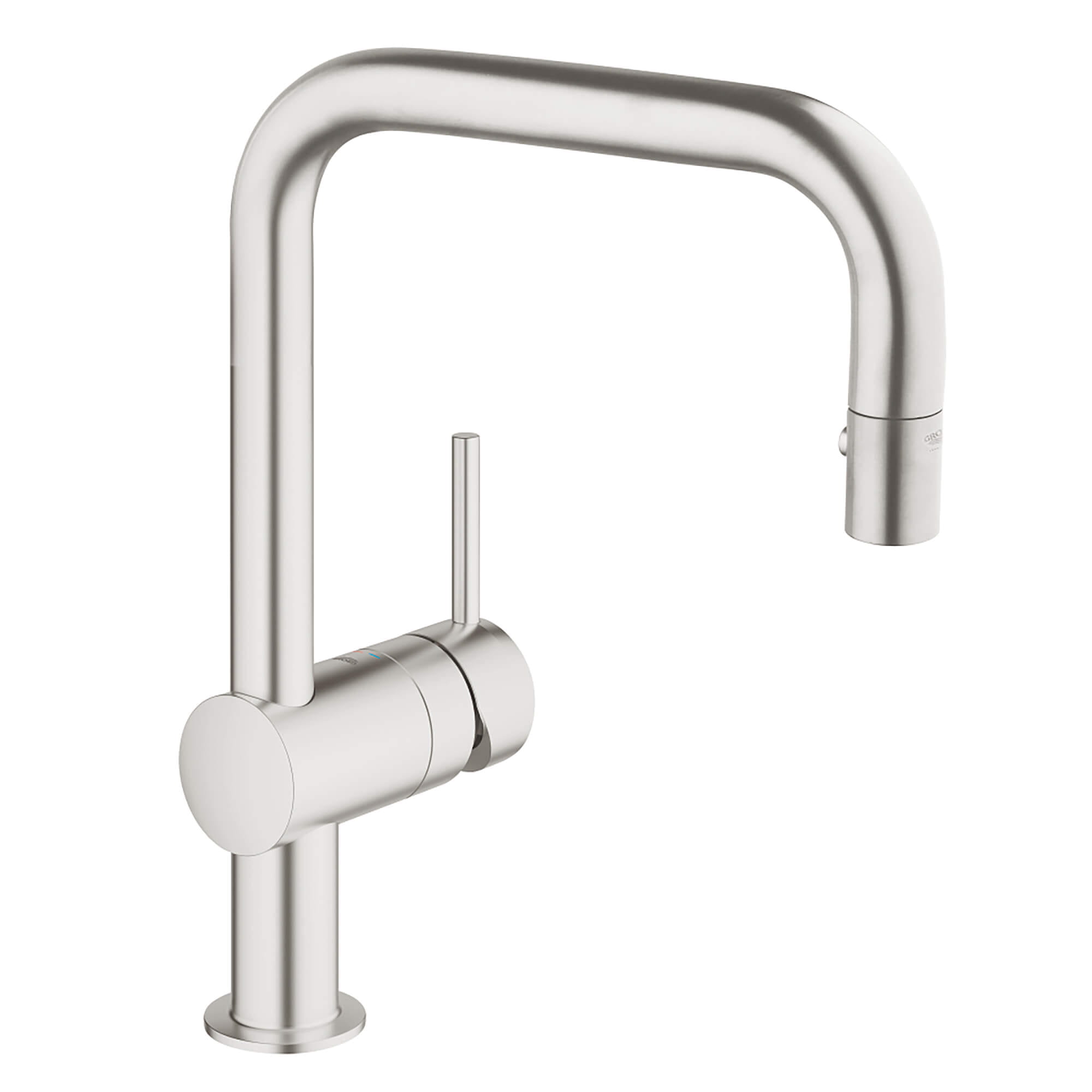 Single Handle Pull Down Kitchen Faucet Dual Spray 175 Gpm