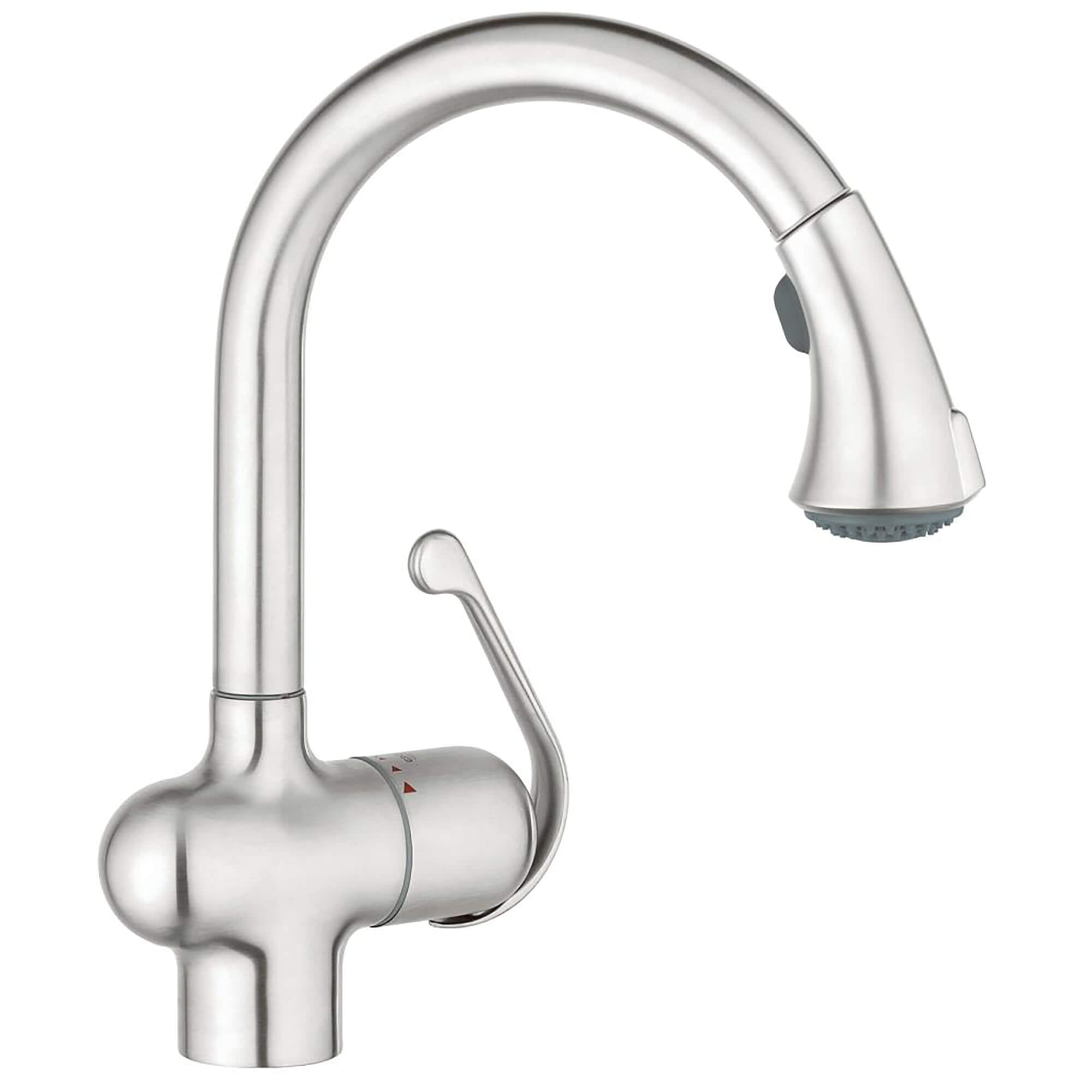 Single Handle Pull Down Kitchen Faucet Dual Spray 1 75 Gpm