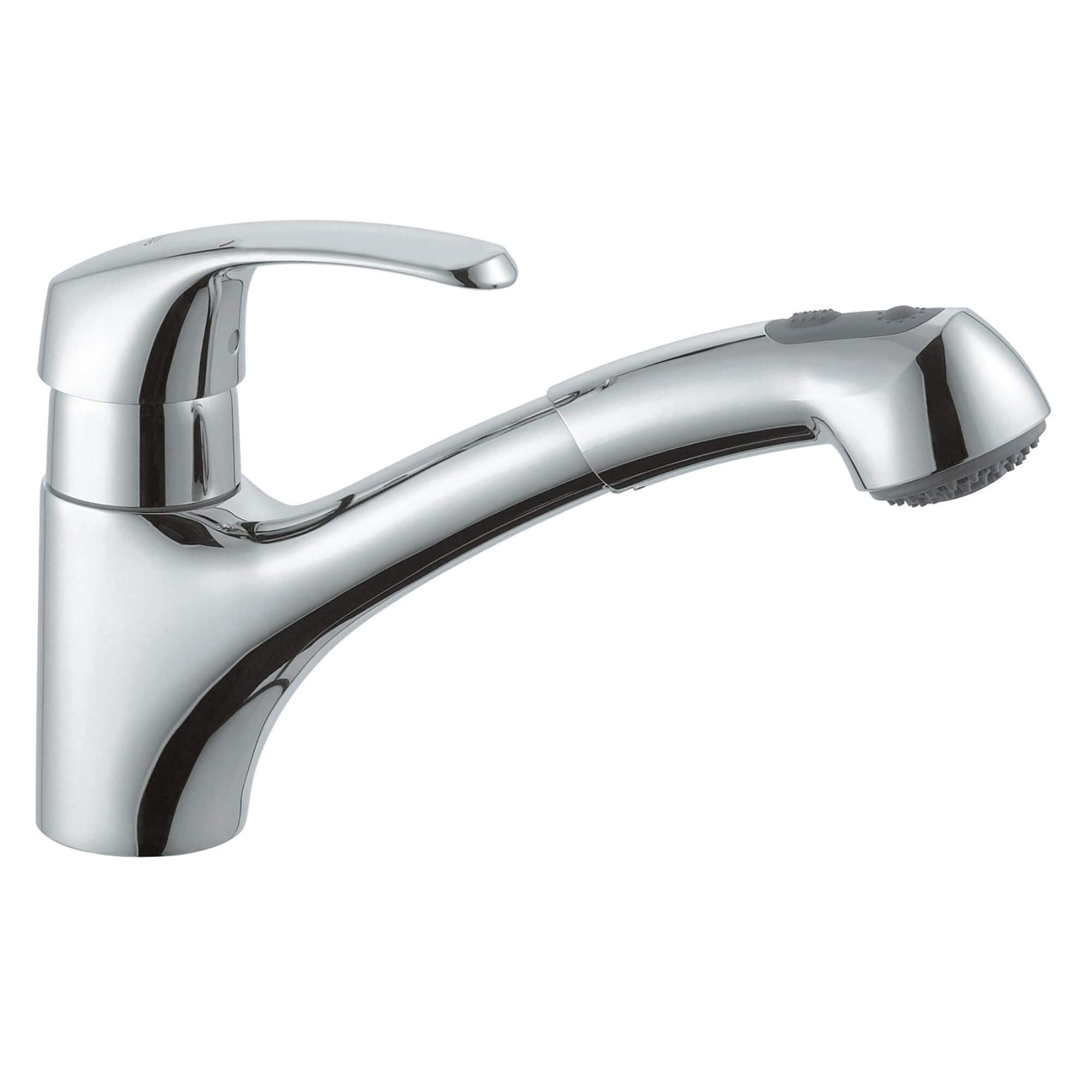 Single Handle Pull Out Kitchen Faucet Dual Spray 175 Gpm