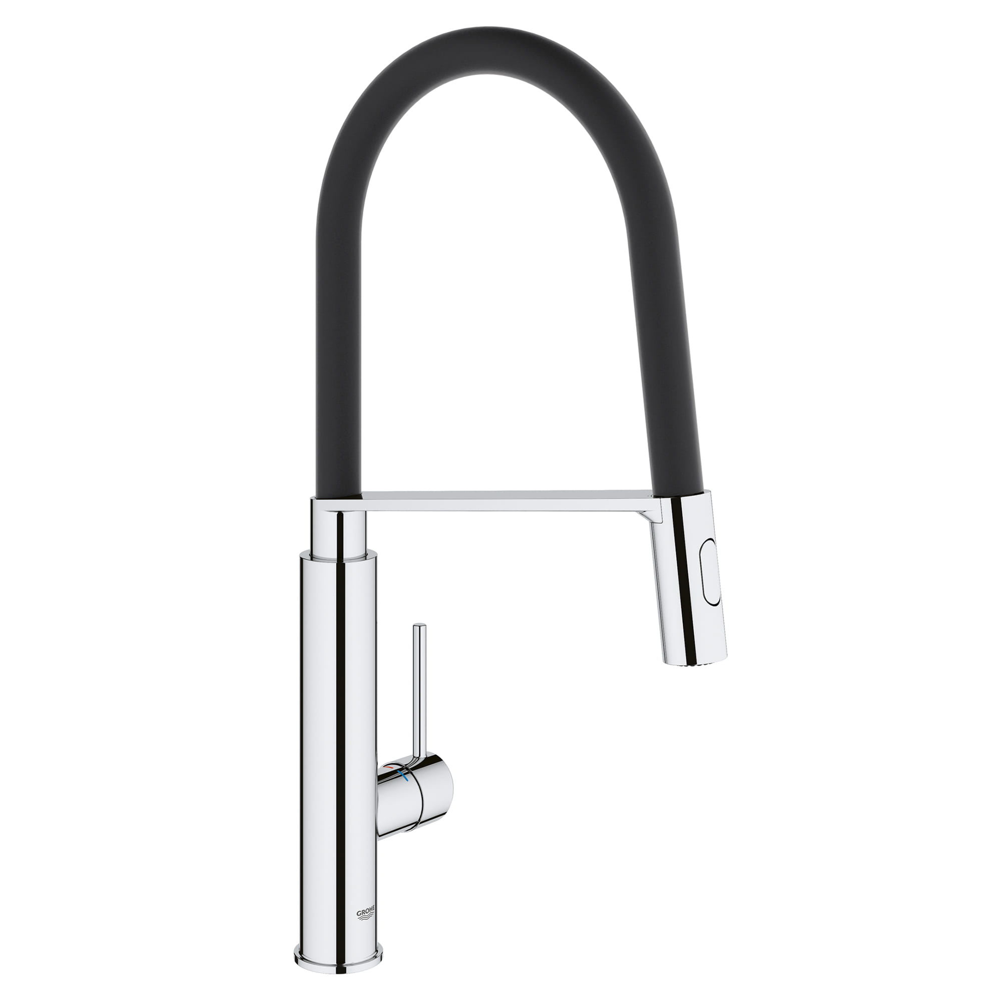 Хром смеситель для кухни grohe. Кухонный смеситель Grohe Concetto. 30294000 Essence New смеситель для мойки с профессиональной лейкой. Смеситель Грое для кухни с гибким изливом. Grohe Essence 30294000 (хром).