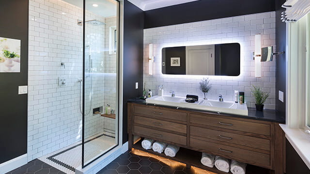 Bathroom featuring GROHE and DXV 