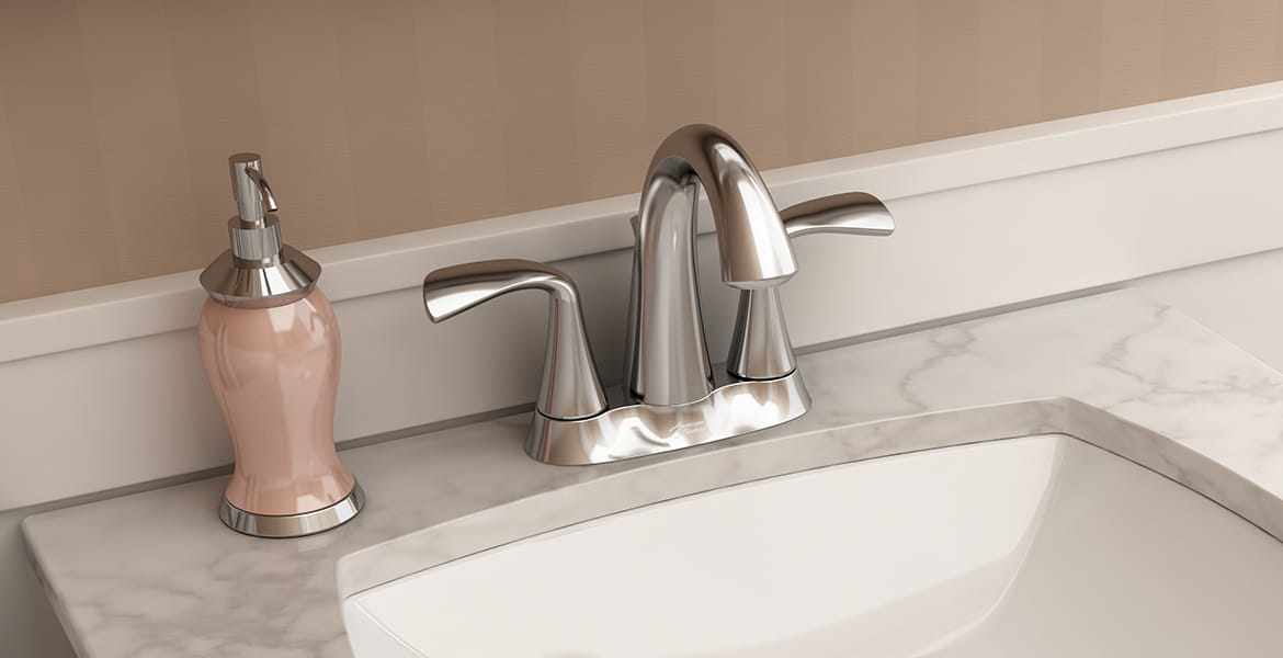 Oil Rubbed Bronze 5B4 American Standard Bathroom Faucet 7186801.224 Fluent