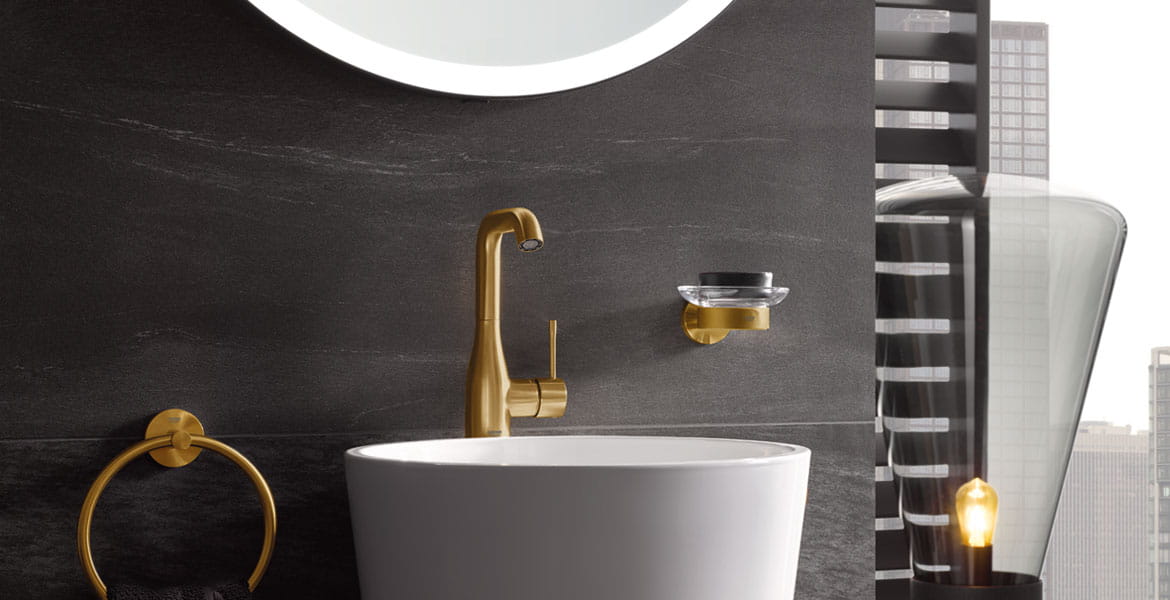 GROHE Essence Mitigeur de lavabo L Size corps lisse chrome - 23799001 