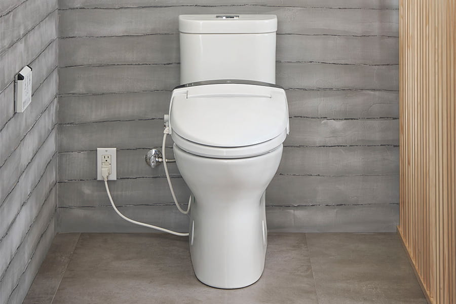 AT200LS Dual Flush Elongated SpaLet Bidet Toilet
