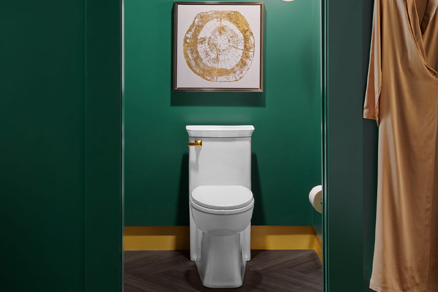 Golden Ceramic Wall Hung Toilets