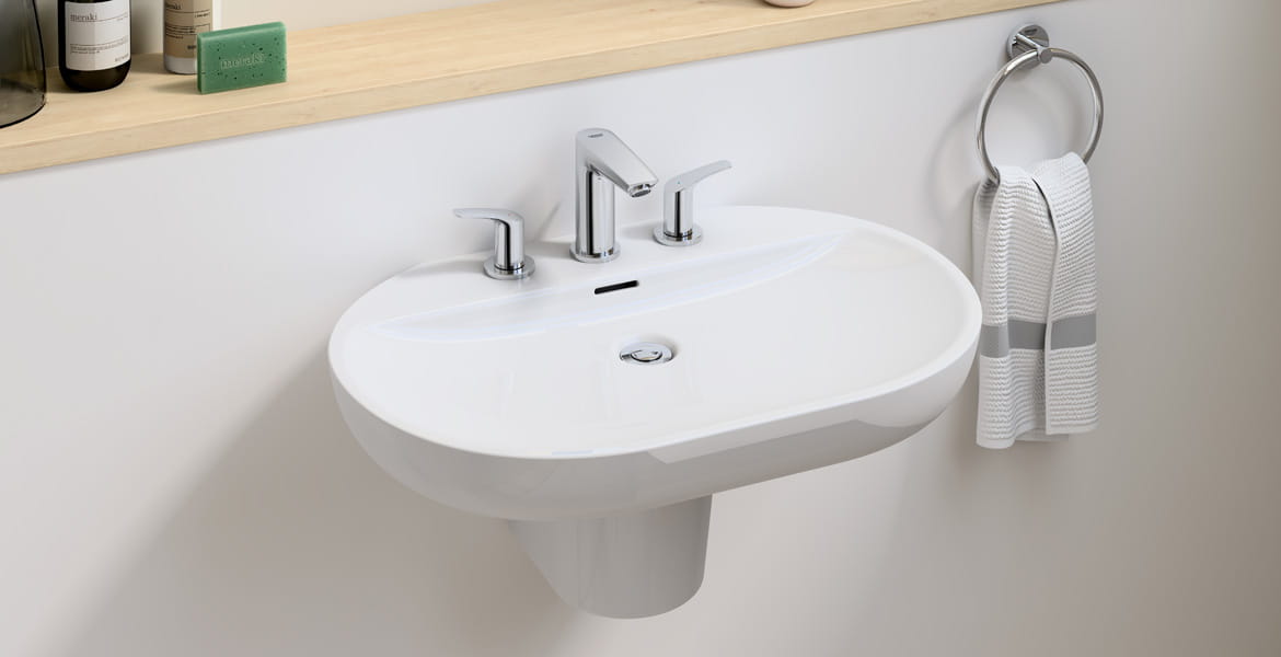 GROHE 23 397 00E EUROSMART COSMOPOLITAN Grifo Lavabo S Cadenilla — Bañoidea