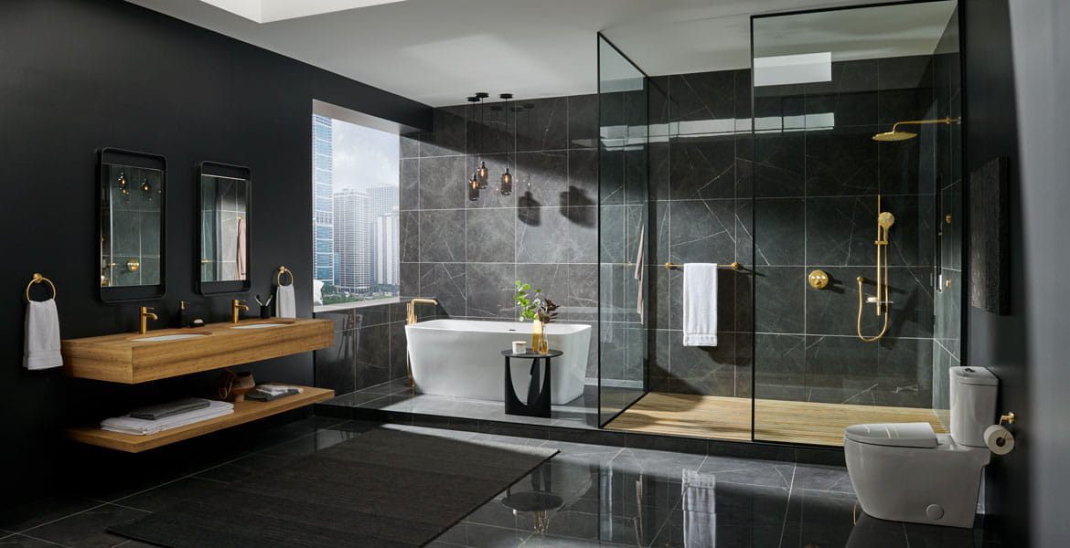 GROHE's Bathroom Accessories Create a Luxurious Shower Experience