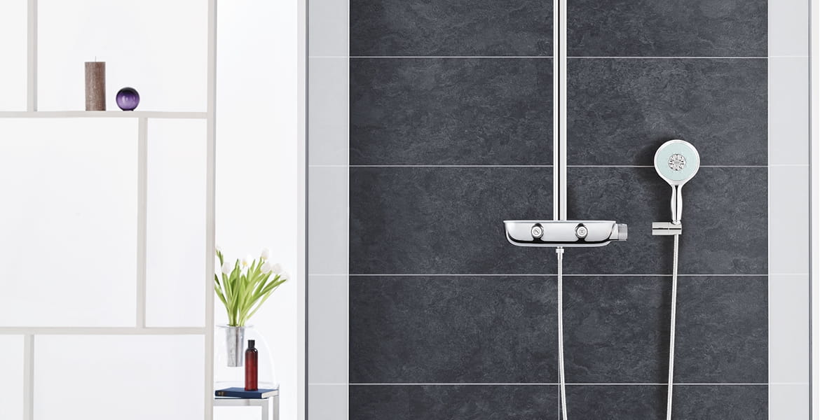 Conjunto de ducha termostático Grohe Rainshower System SmartControl 360