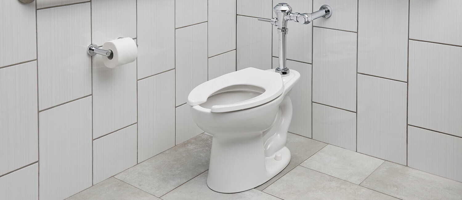 ultima flush valve on a toilet