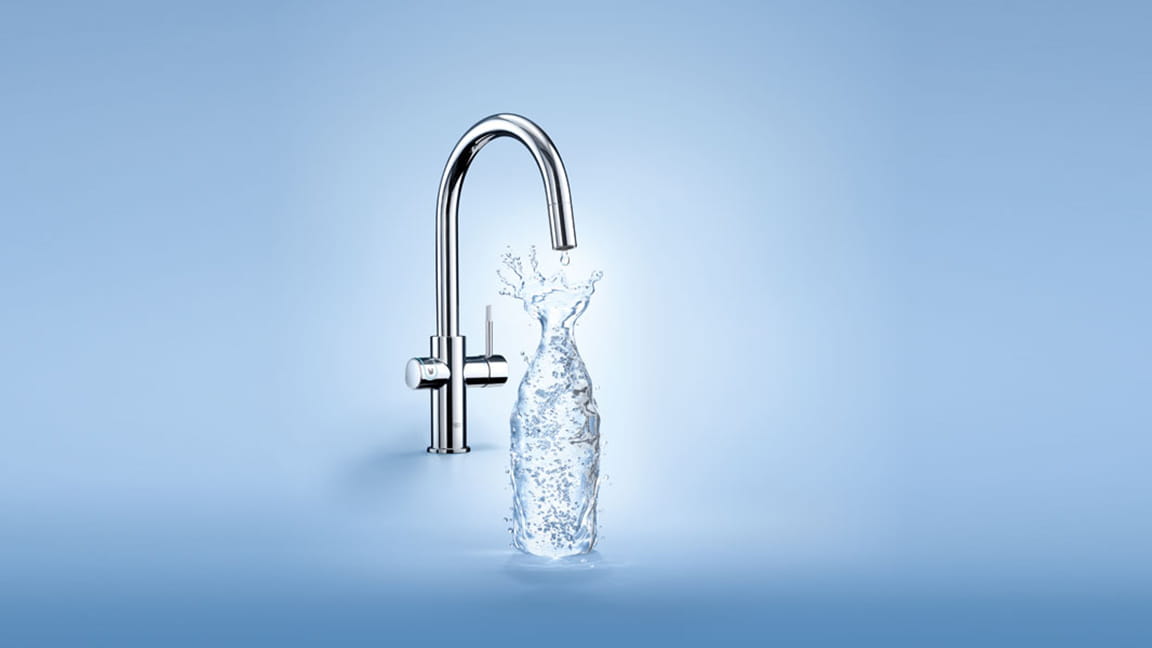 GROHE Blue Faucet
