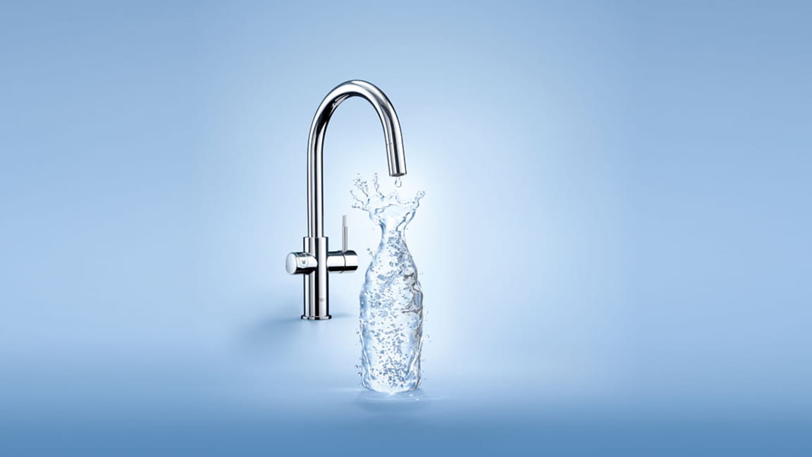 GROHE BLUE® HOME Grifo de cocina / dispensador de agua By Grohe