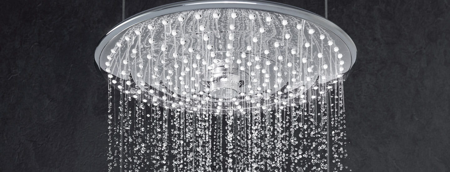 Grohe Rainshower Classic - Alcachofa de ducha (solo Teleducha) , 160 mm, 4  chorros (Ref. 28765000)