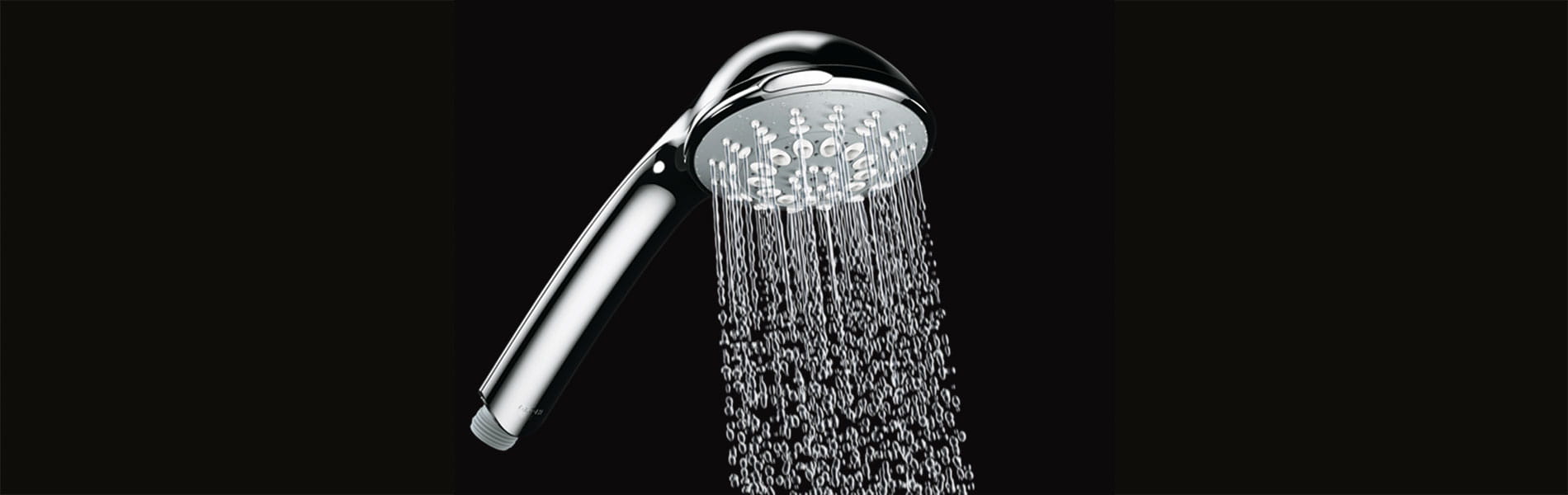 Relexa shower black background