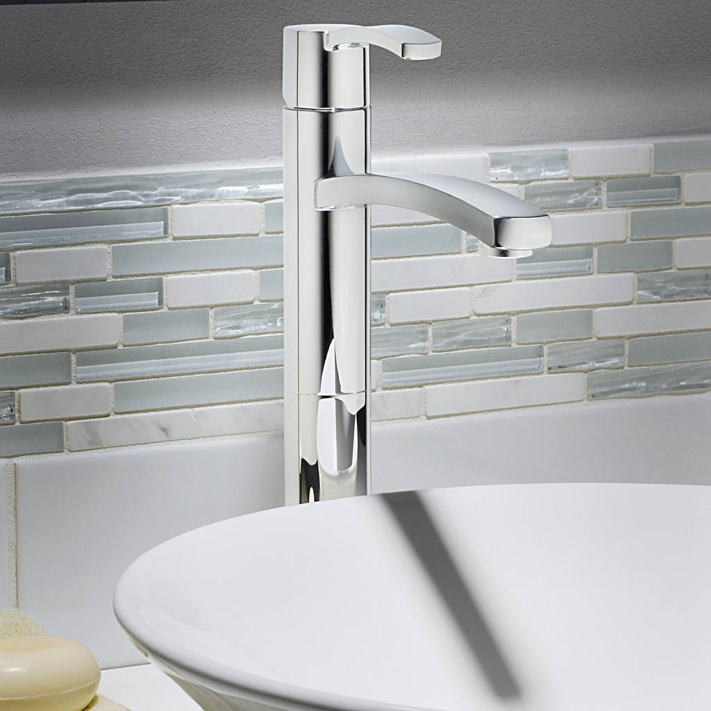 Berwick Monoblock Bathroom Vessel Faucet