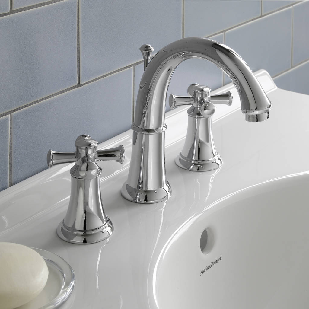 Portsmouth-2-Handle-8-Inch-Widespread-High-Arc-Bathroom-Faucet-with-Cross-Handles