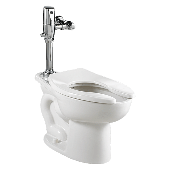 Madera 1.6 / 1.1 gpf ADA Dual Flush EverClean Toilet with Selectronic Exposed Battery Flush Valve System