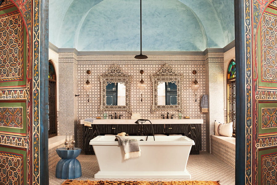 salle de bain de l'âge d'or