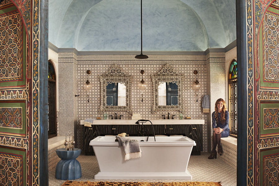 salle de bain de l'âge d'or