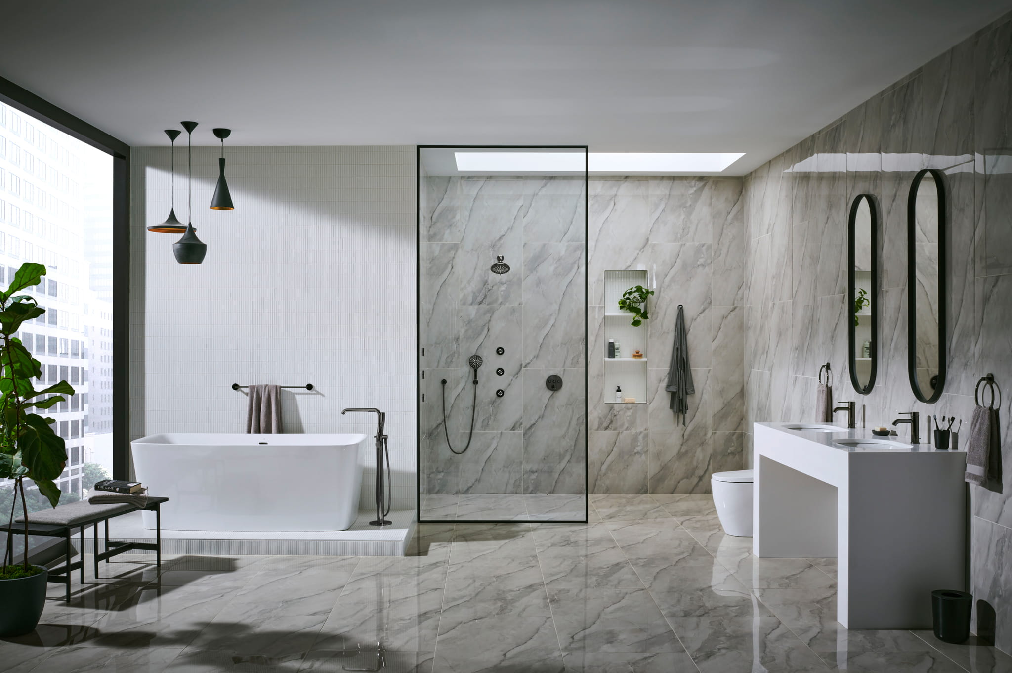 GROHE Rainshower SmartActive 310 26479000 + 26483000 Set de ducha con brazo