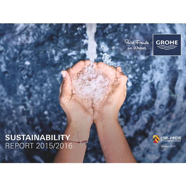 GROHE Sustainability Report 2015 - 2016
