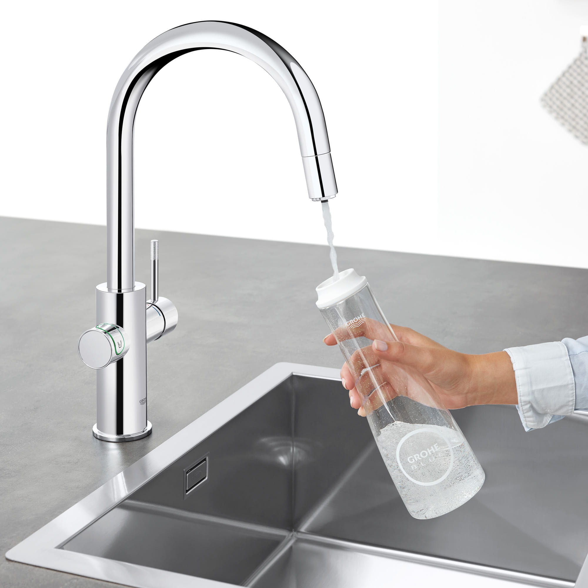 GROHE Blue Chilled and Sparkling Kitchen Faucet