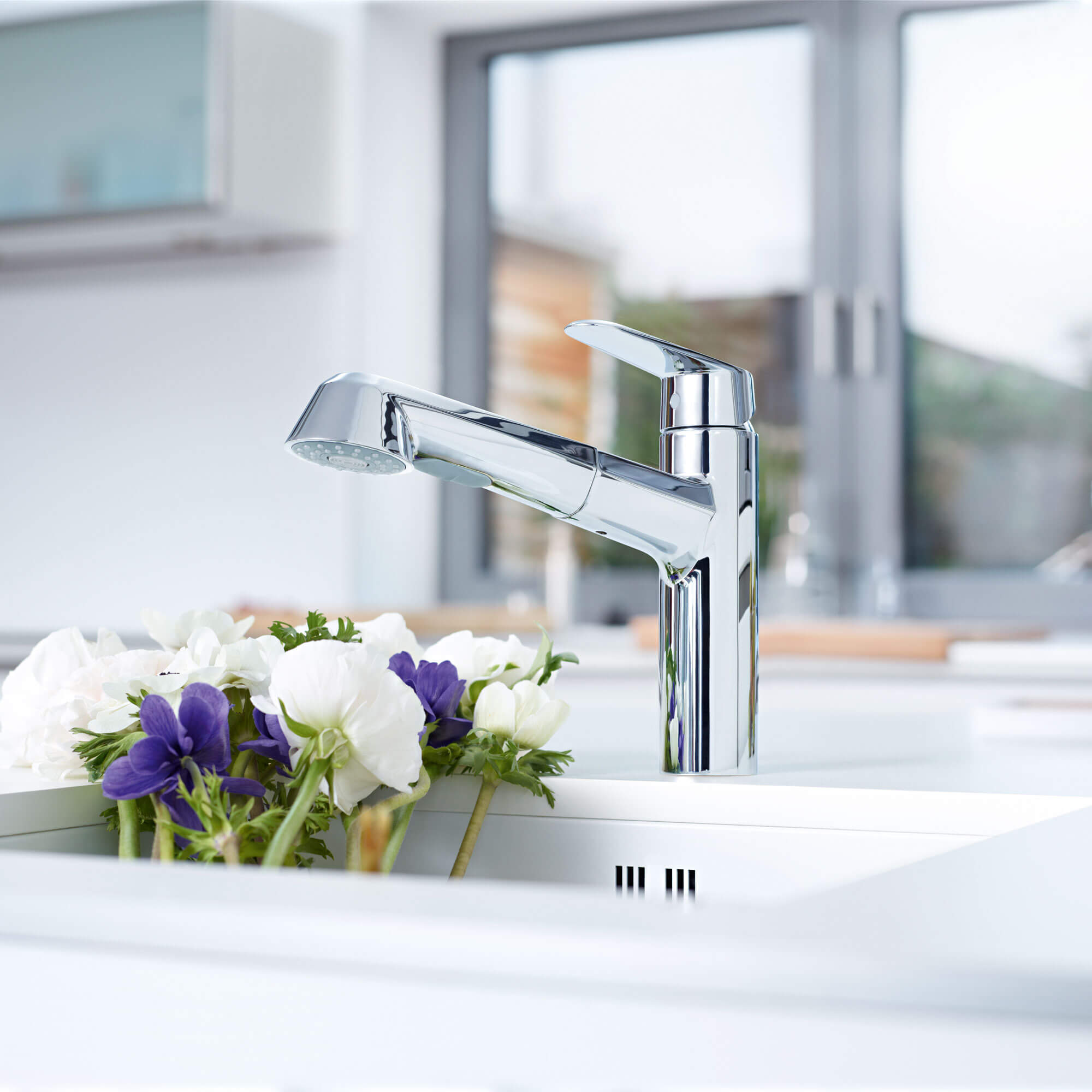 GROHE Eurodisc Cosmopolitan kitchen faucet