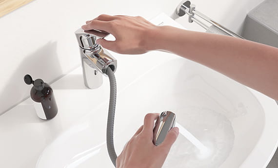 Grifería De Fregadero Grohe Eurosmart De 2 Chorros C G