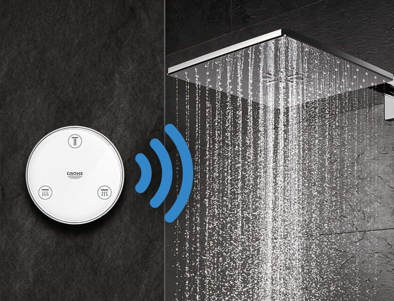 remote controlled shower