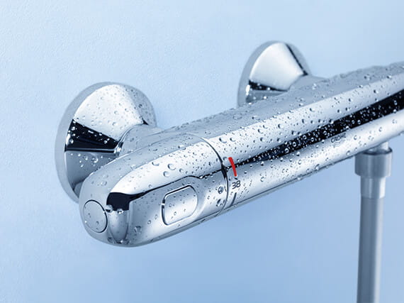 Grohe Grohtherm 1000 mezclador termostático de ducha DN 15, con juego de  ducha Tempesta II, 600