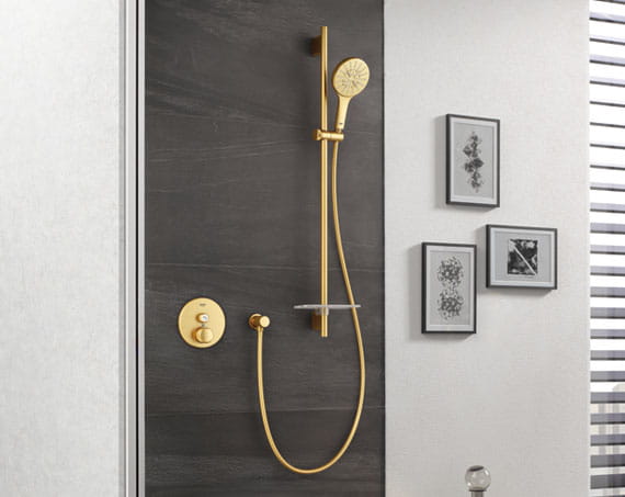 SmartActive Shower Collection - Gold Shower System