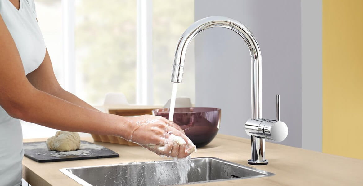 Grifería de cocina GROHE EASY TOUCH