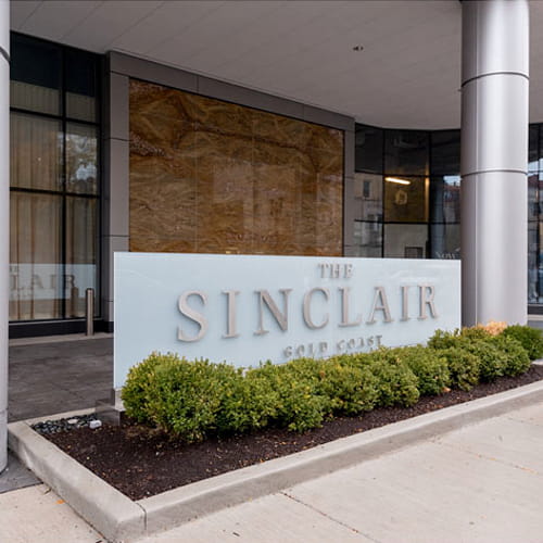 The Sinclair apartment building